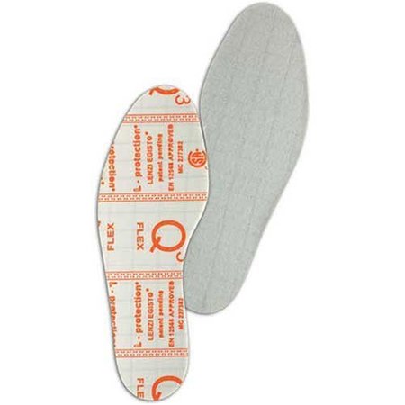 JLF PRO Puncture Resistant Insoles, Flexible, Size 8.5 - 9.5, White 0163US 8.5-9.5